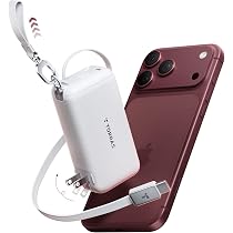 Amazon | TORRAS FlexLine PearlGo モバイルバッテリー 巻取式 Apple